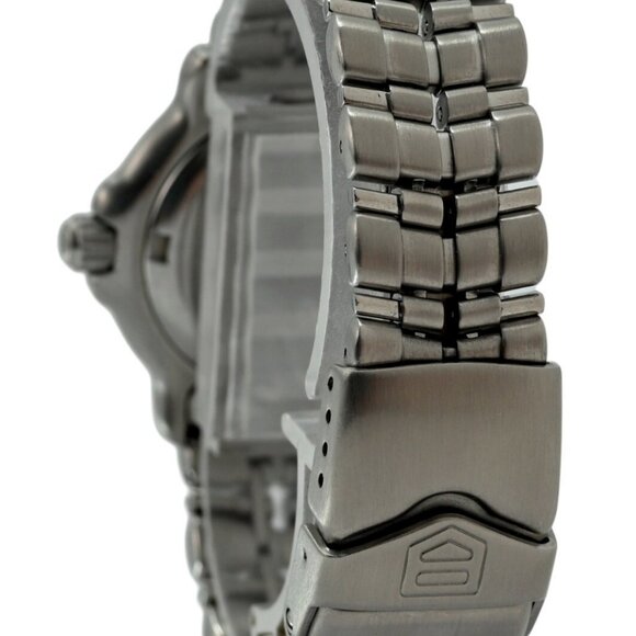 Tag Heuer 29mm Ladies 6000 Series Professional Blue Dial SS Watch - Picture 3 of 8